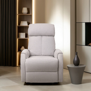 आधुनिक शैली सैन्स मैनुअल रिक्लेनिंग ग्डर सोफा अवकाश कुर्सी रीक्लियर मालिश सुविधा लकड़ी फ्रेम माइक्रोफाइबर कपड़े असबाब - Product Image 3