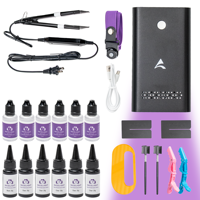 2025 Portable Portable LED V-Light Dispositif pour Tresser Extensions De Cheveux Outil De Salon pour Teint Remy Cheveux pour Type De Cheveux Européen