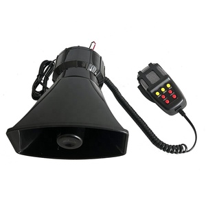 Sirène <span class=keywords><strong>de</strong></span> voiture 100W à 7 tons, haut-parleur <span class=keywords><strong>de</strong></span> sirène puissant pour <span class=keywords><strong>pompier</strong></span>, ambulance, moto, voiture, camionnette, camion, 120 dB avec micro - Product Image 5