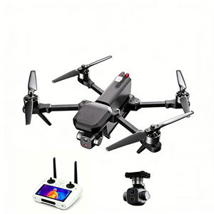 Heavy 10 Inch Carbon Fiber Brushless Motor UAV 5KG Payload Long Range 15km FPV Racing 4W VTX RC Thermal <b>Camera</b> full set drones - Product Image 1