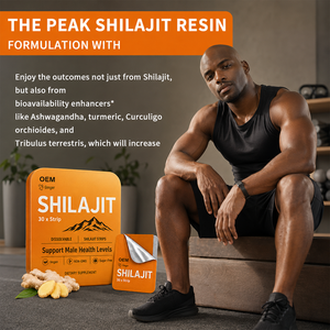Oral Thin Film Strips Shilajit Fast Dissolving Oral Lozenge Vitamins Oral Thin Film Strips - Product Image 4