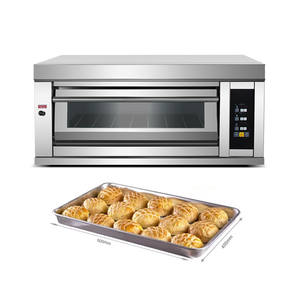 Commercial professionnel petits fours à <span class=keywords><strong>pain</strong></span> gaz électrique cuisson du <span class=keywords><strong>pain</strong></span> <span class=keywords><strong>four</strong></span> à pont unique <span class=keywords><strong>boulanger</strong></span> pâtisserie <span class=keywords><strong>Mini</strong></span> <span class=keywords><strong>four</strong></span> de boulangerie avec vapeur - Product Image 1