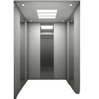 Ascenseur à passagers de style moderne de 1000 kg avec traction