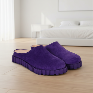 Mules en daim Khumalo, chaussures ethniques de qualité supérieure, à enfiler, pour le printemps, occasions décontractées - Product Image 6