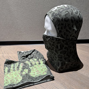 Masker olahraga wajah penuh luar ruangan, masker Ski termal tahan angin Balaclava modis reaktif panas berubah warna untuk bersepeda - Product Image 6