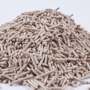 Arena para gatos aglomerada sin polvo lavable natural de gran venta al por mayor con múltiples fragancias y arena para gatos de tofu de alta calidad - Product Image 5