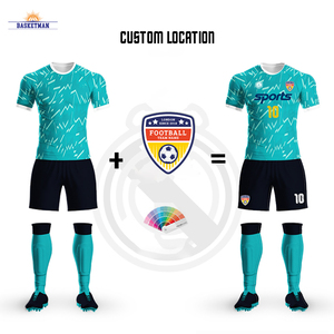 BASEKMAN Tenue d'entraînement de football unisexe personnalisée Nouveau design Haute qualité Séchage rapide Découpe automatisée Service OEM Nom - Product Image 4