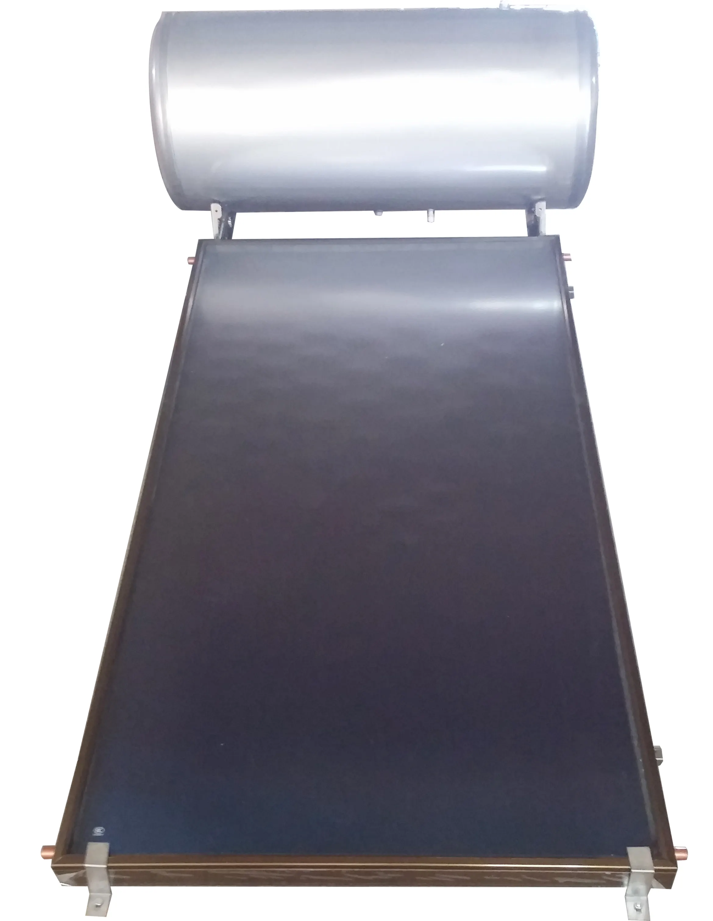Calentadores de agua solares de placa plana de titanio azul 150l 200l 300l Calentador de agua solar para piscina