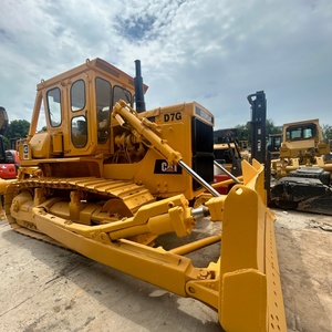รถดันดิน CAT D7G มือสอง ขนาด 20 ตัน สำหรับงานหนัก งานดิน งานก่อสร้างถนน ชั่วโมงการทำงานน้อย บำรุงรักษาอย่างดี พร้อมจัดส่ง - Product Image 1