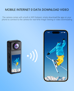 Camera hành động mini <span class=keywords><strong>2025</strong></span> New2K UHD, nhỏ gọn như ngón tay, tích hợp WiFi, chống nước, hỗ trợ quay đêm, lý tưởng cho đạp xe, trượt tuyết, vlog và ghi hình. - Product Image 5