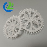 PP/PVC/CPVC/RPP/PVDF-Injektion Hohl plastik Teller ette Rosetten ring zum Trocknen Schrubben Adsorption sturm Verpackung