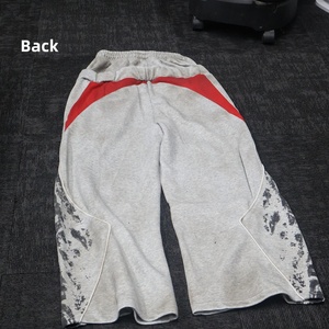 กางเกงวอร์มขายาวทรงหลวมสำหรับผู้ชาย เอวยางยืด สไตล์ลำลอง สีเทา สำหรับฤดูใบไม้ร่วง ผลิตโดย OEM ผ้าฝ้าย 100% ระบายอากาศได้ดี - Product Image 2