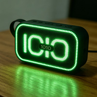 LED SMD carrée 4 broches RVB 1010 vert-bleu bicolore à montage en surface, mini puce décorative pour casque