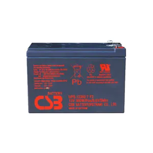 Nhà năng lượng lưu trữ pin CSB hishibi pin up 123607f2 12v360w thiết bị khẩn cấp up cung cấp điện