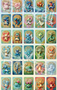 YQB Wholesale Pokemond Metal Card 3D Relief CardCollectible TCG Trading Carrom Blind Apanese Funny Fan Art BoxBoard Mystery Box - Product Image 4