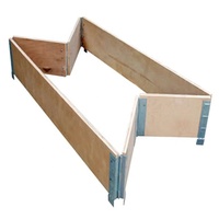 Boîte de contreplaqué de haute qualité emballage caisses en bois pour palette d'expédition boîte de cargaison en bois pliable