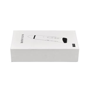 Scatole di <span class=keywords><strong>seguire</strong></span> disegno squisito saturi logo testo contro bianco di carta, prodotti elettronici scatola di imballaggio con isolati coperchio - Product Image 2