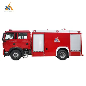 Super-above Camión de bomberos 6X4 4X4 Fabricante de camiones contra incendios, Camión de bomberos 5000L, 10000L,15000.