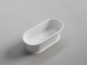 <span class=keywords><strong>Vasca</strong></span> da Bagno Moderna di Lusso Freestanding in Pietra Artificiale Ecologica per Hotel e Ville - Product Image 2