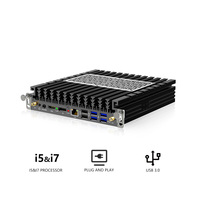 Computadora OPS Portátil y Enchufable, Intel Core I3 I5 I7 I9, 128GB 256GB 512GB, Compatible con Win10 Win11, para Señalización Digital, PC OPS Económica