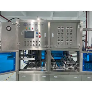 Factory Automatic Cereal Oat Potato Tomato Powders Plastic Cup Servo Filling Sealing Packaging Machine