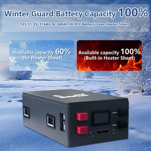 16S 51.2V 314Ahおよび340Ah JK DIYバッテリーケースヒーターシートプリソルダー使いやすいDDP TAX VAT送料無料15日間受信 - Product Image 4