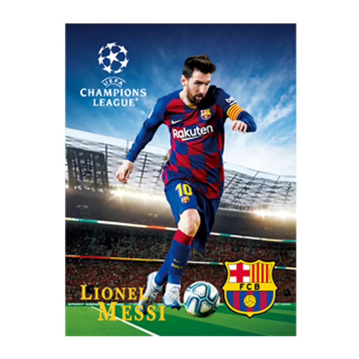 Waterproof Easily Install 2022 Famous Football Soccer Sport Player Wall Poster 3D Poster Anime With Metal Frame