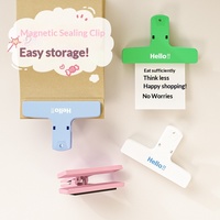 Clips de Plástico Resistentes de 4 Pulgadas de Ancho, Clips para Sellado de Alimentos, Clips para Guardar Bocadillos en la Cocina, Clips para Sujetar Papel de Oficina, Notas en el Refrigerador