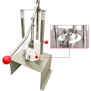 Garantie du fabricant pour une qualité professionnelle : Machine manuelle à éplucher et à retirer le cœur d'ananas, éplucheur de fruits et légumes - Product Image 4