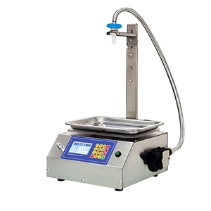 Machine de remplissage de bouteilles semi-automatique CSY-L10 à bas prix, petite, en acier inoxydable, avec pesage quantitatif de haute précision pour les boissons - Product Image 6