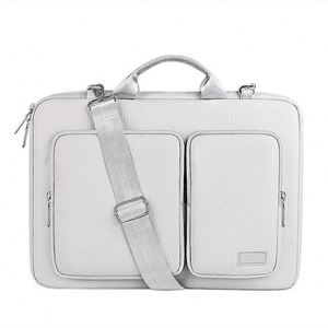 Sac d'ordinateur portable en polyester léger et imperméable 15,6 pouces, mallette portable, sac à bandoulière pour ordinateur portable 13,3 pouces et 14 pouces pour les voyages - Product Image 1