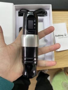 トップセールスブランドタトゥーマシンペンP.<span class=keywords><strong>M</strong></span>.Uメイクアップボディアート充電式FKワイヤレスロータリータトゥーマシン - Product Image 5