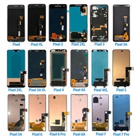 Écran de téléphone original pour Google Pixel 9 Pro 2XL 3A 4A 5A 6A 7 Pro Remplacement OLED Incell LCD Écran tactile pour Pixel 9 Display