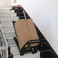 EMSS 6 휠 손 트롤리 등반 계단 계단 리프트 모터 휴대용 계단