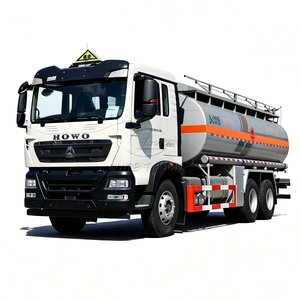 รถบรรทุกน้ำมันเชื้อเพลิง ราคาเสนอขาย 20000L-28000L Sinotruk Howo รถบรรทุกพิเศษสำหรับบรรทุกน้ำมันเชื้อเพลิง แข็งแรง ทนทาน เชื่อถือได้ - Product Image 1