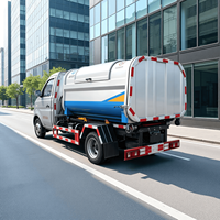 Camion à benne basculante Chang'an 2 tonnes 4x2 pour le ramassage et le compactage des déchets urbains en Afrique