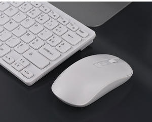 Ensemble clavier et souris sans fil pour ordinateur de bureau à domicile, mini claviers et souris sans fil - Product Image 6