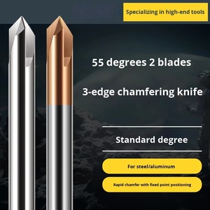 55 độ vonfram thép ba lưỡi cắt góc dao 60 độ 90 độ 120 độ ba lưỡi cắt góc dao - Product Image 3