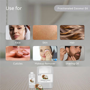 Venta al por mayor 100% aceite de portador natural fraccionado a granel prensado en frío ecológico aceite de coco virgen puro - Product Image 5