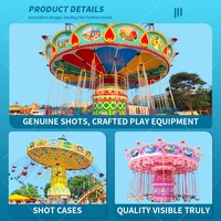 Équipement de parc d'attractions extérieur à prix d'usine, manèges Chaise Volante pour fête foraine à vendre