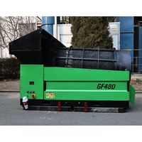 Entièrement automatique petit Mobile mines d'or minerai minéral argile trommel tambour écran rotatif sol tamis pierre séparateur tamis vibrant