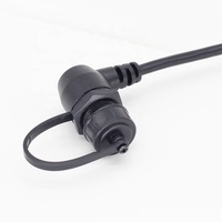 Câble USB-C à 90 degrés Câble d'extension USB C mâle à femelle avec couvercle étanche Câble USB C affleurant à angle droit