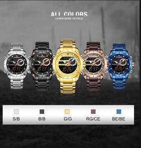 Reloj de Pulsera de Cuarzo de Lujo para Hombre NAVIFORCE NF9163 Oficial al por Mayor Original Impermeable Multifunción Deportivo - Product Image 6