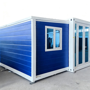 Estructura Robusta de Acero Galvanizado, Edificio Prefabricado Modular de 20 pies, Casa Contenedor Expandible para <span class=keywords><strong>Alquiler</strong></span> de Oficina en Sitio Remoto - Product Image 3