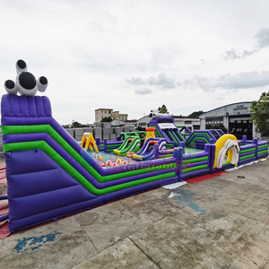 Parc d'attractions gonflable géant pour enfants, de qualité commerciale, pour l'extérieur, thème Fun City - Product Image 5