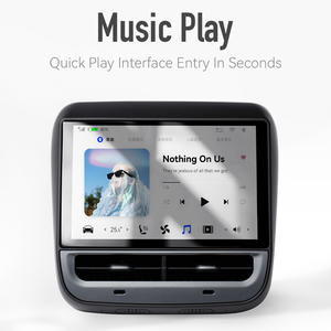 Model 3/Y untuk Tesla Model 3/Y belakang sistem hiburan AC tampilan IPS pemutar Multimedia Carplay - Product Image 2