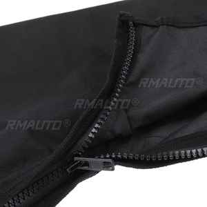 Housse de protection pour bimini top 3 BOW sans cadre avec fermeture éclair, en tissu 600D imperméable, anti-UV et anti-poussière, accessoires nautiques - Product Image 5