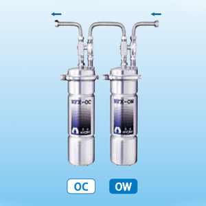 เครื่องกรองน้ำเชิงพาณิชย์ Meisui Nfx-Oc*4 ระบบกรองสี่ชั้น แบบอัลตราฟิลเตรชั่น  วัสดุสแตนเลส ใช้งานด้วยมือ - Product Image 1