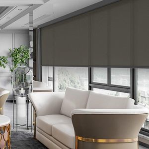 Moustiquaires <span class=keywords><strong>Ziptrak</strong></span> intégrées automatiques pour terrasse, en tissu occultant avec rails latéraux, pour une pièce extérieure instantanée toutes saisons - Product Image 4