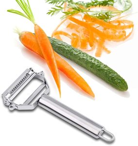Trend Multifunctional Stainless Steel Manual <b>Vegetable</b> Julienne Potato Peeler Non-Stick Reusable Microwave Safe Portable - Product Image 4